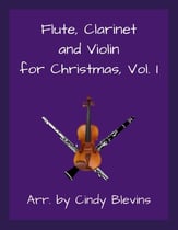 Flute, Clarinet and Violin for Christmas, Vol. I P.O.D cover